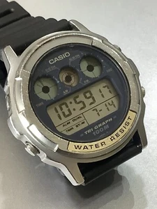 CASIO TGW 100 Mod. 827 "TRI GRAPH JAPAN 1988" NEW BAND CASIO !!! ( VER FOTOS ) - Imagen 1 de 10