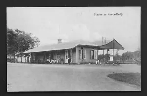Koeta-Radja Railway Station Atjeh Sumatra Indonesia 1909 - Picture 1 of 1
