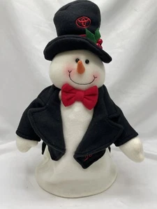 Toyota 2008 Snowman Top Hat And Tails 14” Moveable Arms Christmas Winter Decor - Picture 1 of 4