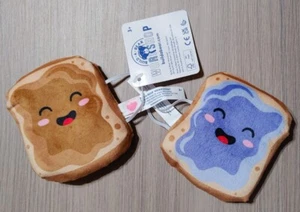 Build-A-Bear PB&J Plüsch Wristie Duo Erdnussbutter & Gelee Marmelade Neu mit Etikett - Bild 1 von 1