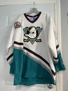 Vintage Mighty Ducks Jersey RYAN 03 CCM Authentic Jersey 2003 - Picture 1 of 12