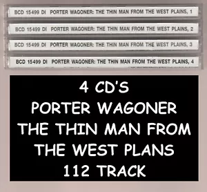 PORTER WAGONER -THE THIN MAN FROM THE WEST PLANS 4 CD'S - BCD 15499 DI (#) - Bild 1 von 9