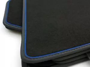 BMW Fußmatten 1er F20 / M1 (4.teilig) Original Qualität Premium Velours blau NEU - Bild 1 von 3