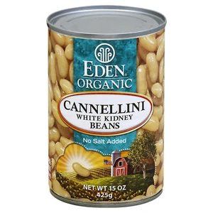 Eden Foods Bean Can Cannellini No Salt Org 15 oz (Pack of 12) - Picture 1 of 1