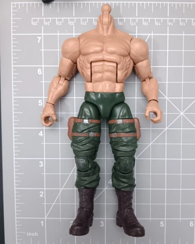Marvel Legends Hasbro Shredded Muscles Torso Body  Custom Fodder C Cover