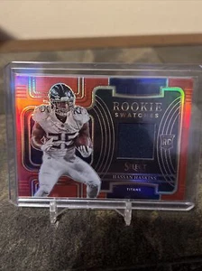 2022 Panini Select Hassan Haskins Rookie Swatches Red Prizm #RSW-25 - Picture 1 of 1