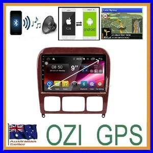 MERCEDES S CLASS W220 1998-2005 GPS CARPLAY ANDROID AUTO DAB DVR TPMS 4 panord - Picture 1 of 6