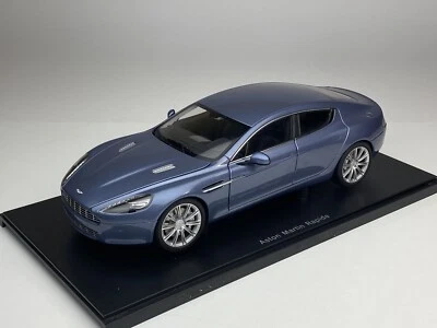 AUTOART 1/18 70218 ASTON MARTIN RAPIDE BLUE (BBR MR MINICHAMPS FRONTIART NOREV) - Immagine 1 di 4