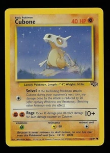 1999 Pokemon Jungle 50 Cubone - Foto 1 di 2