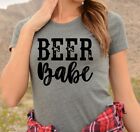 Beer Babe T- Shirt Small Bella And Canvas Tee Drinking Alcohol Camping Booze 