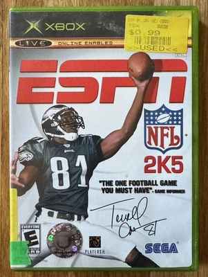 ESPN NFL 2K5 (Xbox, 2004). CIB. Tested - Image 1 of 3