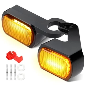 Turn Signal Light for Harley 2009-2017 Street Electra Glide 2015-2024 Softail - Imagen 1 de 7