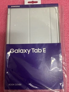 Genuine Original Samsung Galaxy Tab E 9.6" Book Cover Tablet Case White - Picture 1 of 3