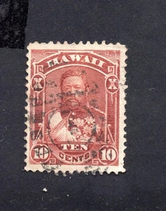 Hawaii 1882 stamp Mi#25 used CV=30$ lot 2 - Picture 1 of 2