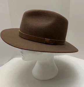 Brixton Herren Fedora Hut 100% Wollfilz 7 1/4 Medium Unisex - Bild 1 von 17