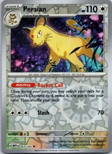 Reverse Holo Persian 053/165 Uncommon SV: Scarlet & Violet 151 - Bild 1 von 2