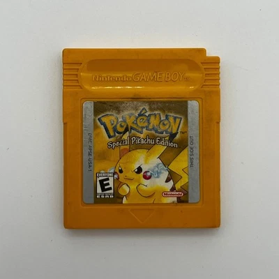 Cartucho Nintendo Game Boy Pokémon Versión Amarilla Edición Especial Pikachu Foto 1 de 3