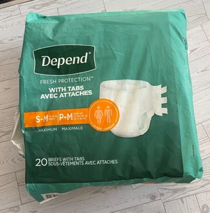 Depend Fresh Protect Unisex Small/Medium Inkontinenzslip mit Laschen 10 Stück - Bild 1 von 4