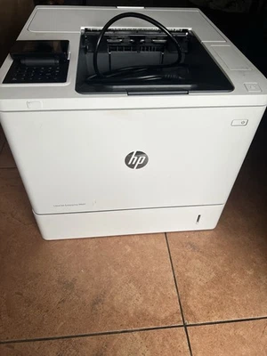 HP LaserJet Enterprise M607 Monochrome Duplex Printer - Image 1 of 2
