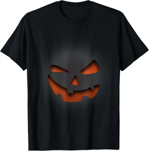 Horror Zucca Halloween Spaventoso, Divertente Regalo Da Incubo Maglietta - Foto 1 di 12