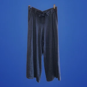 Zitrone kuschelige Kaschmirmischung Brunch Culotte Hose Neu mit Etikett Größe L blau Blisswear - Bild 1 von 10