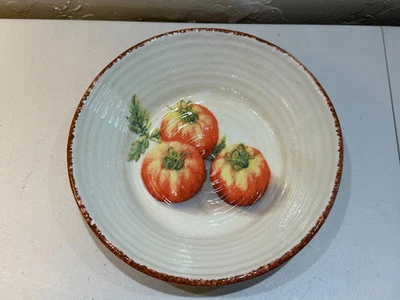 Williams Sonoma Jardín Potager 10" Cuenco de pasta individual - Tomates rojos Foto 1 de 2