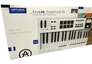Arturia KeyLab Essential 61 MK3 MIDI Controller – Open Box, Unused - Picture 1 of 11
