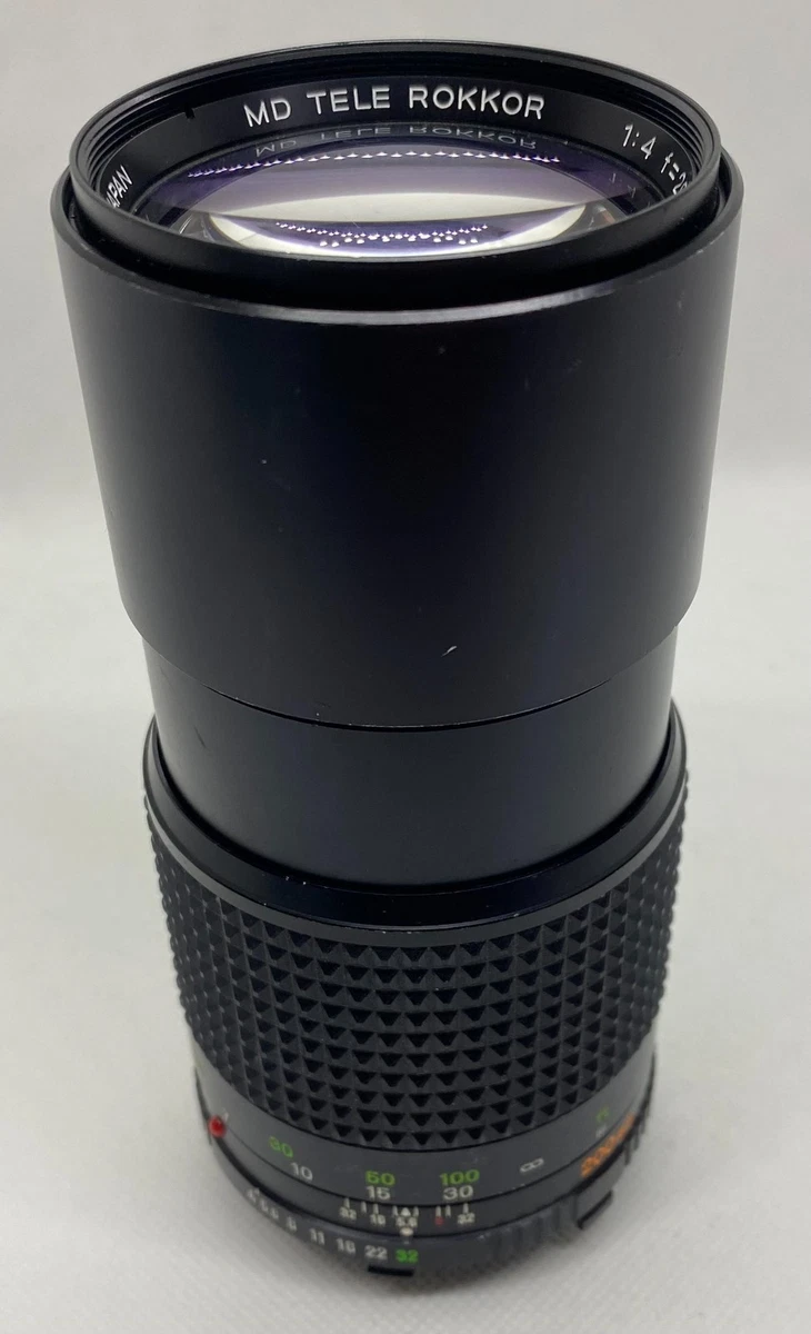 Minolta f/4 200mm Focal Camera Lenses for sale | eBay