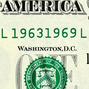 1963 1969 Dual Date Tombstone Double Date Uncirculated L L Bookends Dollar Fancy - Picture 1 of 6