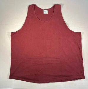 Vintage Cheetah By Mervyn's Single Stitch Blank Tank Top Made I USA XXL Skater - Picture 1 of 6