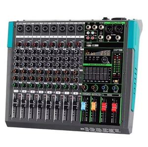 Professional 8 Channel DJ Sound Mixing Table 99 DSP Effect Audio Mixer Bluetooth - Picture 1 of 1