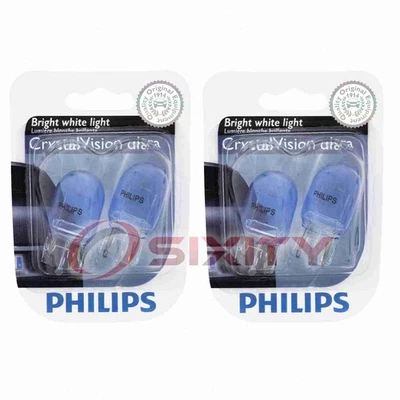 2 bombillas de luz de señal de giro trasera Philips para Subaru B9 Tribeca Legacy mh Foto 1 de 4