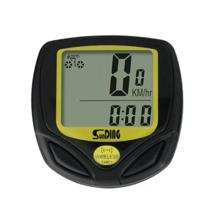 CONTACHILOMETRI TACHIMETRO WIRELESS BICI DIGITALE SENZA FILI MTB IMPERMEABILE  - Immagine 1 di 4