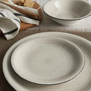 Dinnerset 12PC Madrid Stoneware Dinnerwear - Picture 1 of 5