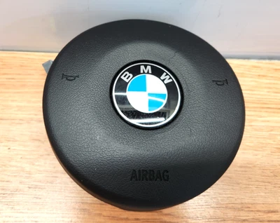 ✅ OEM BMW F15 F16 F85 F86 Volante Delantero DEPORTIVO Airbag Air Bag Negro Foto 1 de 4