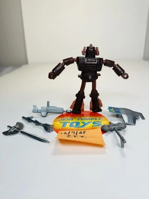 Figura de robot flexible de colección 1985 Marty Toys Mighty Bend-A-Bots con arma Foto 1 de 4