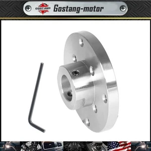 4 Inch New Steel Wood Lathe Face Plate 1 Inch x 8TPI Threaded with Locking - Picture 1 of 10