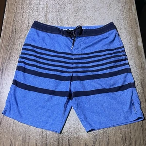 O’Neill Surf gestreifte Boardshorts Herren Größe 34 #57116 - Bild 1 von 3