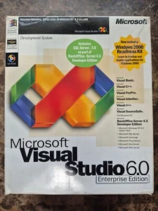 Microsoft Visual Studio 6.0 Enterprise 628-00403 HÄNDLERVERPACKUNG - Bild 1 von 8