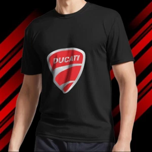 ¡NUEVO! Sudadera con capucha y camiseta unisex talla USA divertida con logotipo de motocicleta Ducati - Imagen 1 de 8