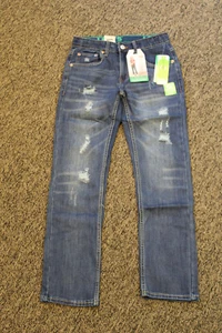 Levi's 511 Boys Slim Performance Stretch DISTRESSED Jeans - 12 Regular - 26 x 27 - Picture 1 of 4