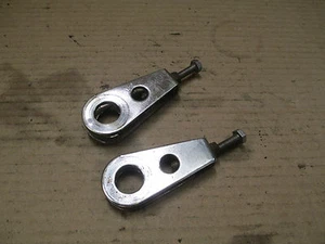 HONDA SL350 1972 1 PAIR OF REAR CHAIN ADJUSTERS - Picture 1 of 1