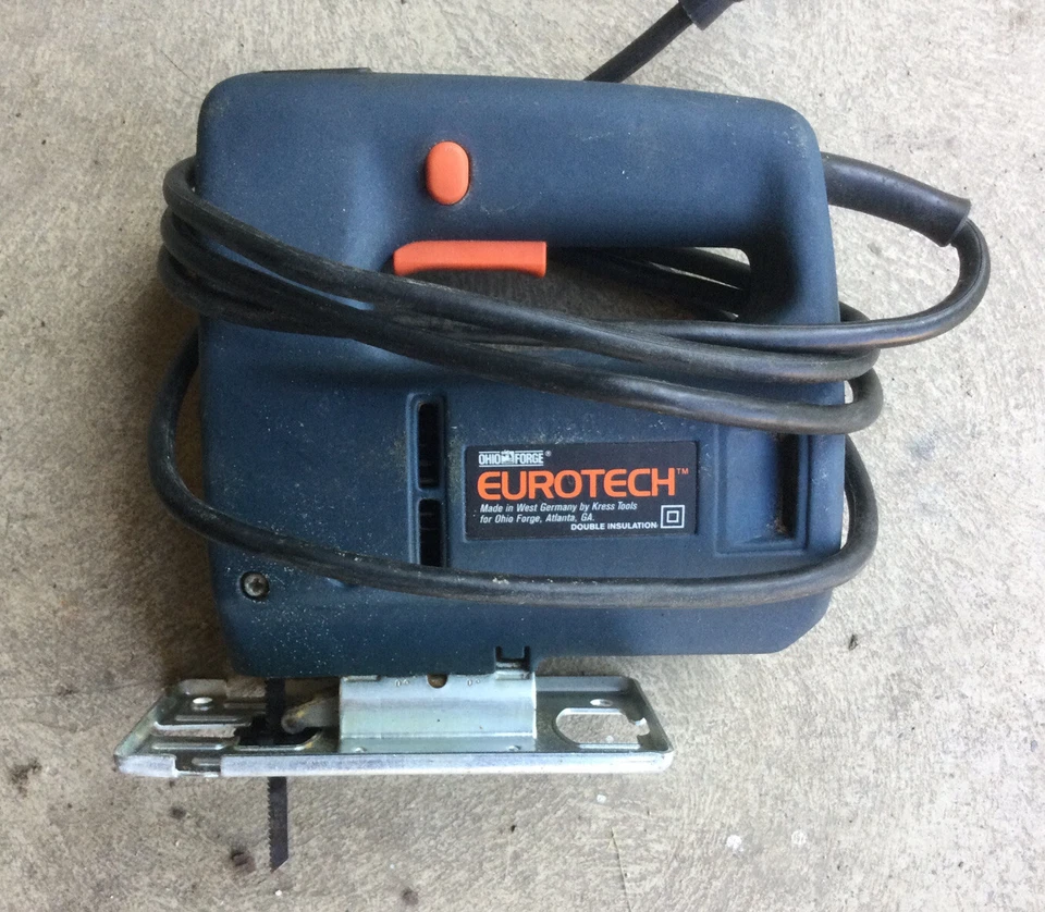 Eurotech Electric Jig Saw by Kress Tool in West Germany for Ohio Forge.  Used - Image 1 of 4