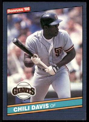 1986 Donruss #65 Chili Davis - Image 1 of 2