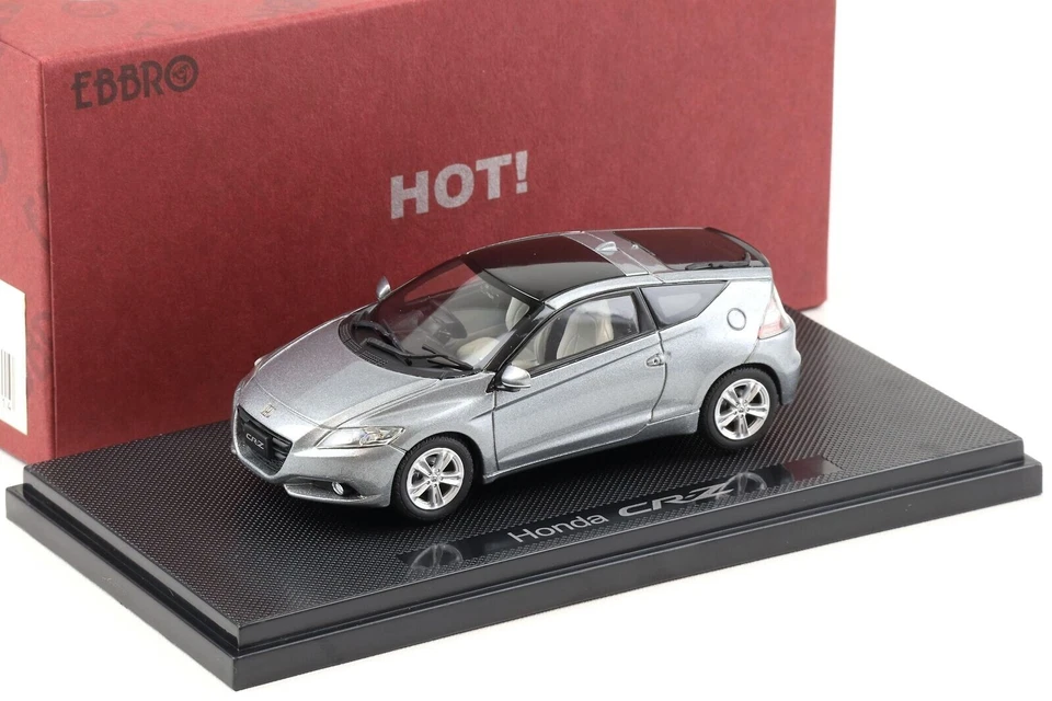 EBRRO Honda CRZ Silver 1/43 Die-cast 44321 Finished Product