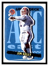 1995 Collector's Choice Update Stick-Ums #16 JIM KELLY Buffalo Bills ~B7EE