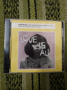 LOVE IS ALL 💘 TWO THOUSAND AND TEN INJURIES PROMO CD Polyvinyl Records 2010 - Imagen 1 de 4