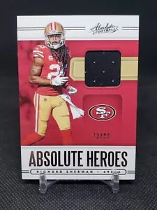 2020 Panini Absolute #AH-10 Richard Sherman Absolute Heroes Memorabilia #/99 - Picture 1 of 2