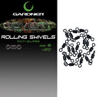 Gardner Covert Rolling Swivels Size 8