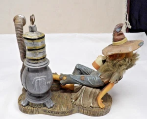 Hillbilly Moonshiner w/Moonshine Still Figurine 8 1/2" Long x 7" Tall - Picture 1 of 6